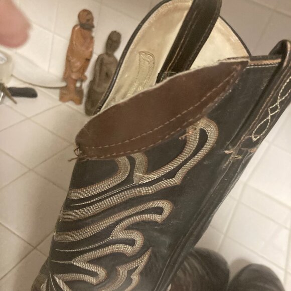 TONY LAM EL REY VINTAGE BOOTS 10 D main image 6